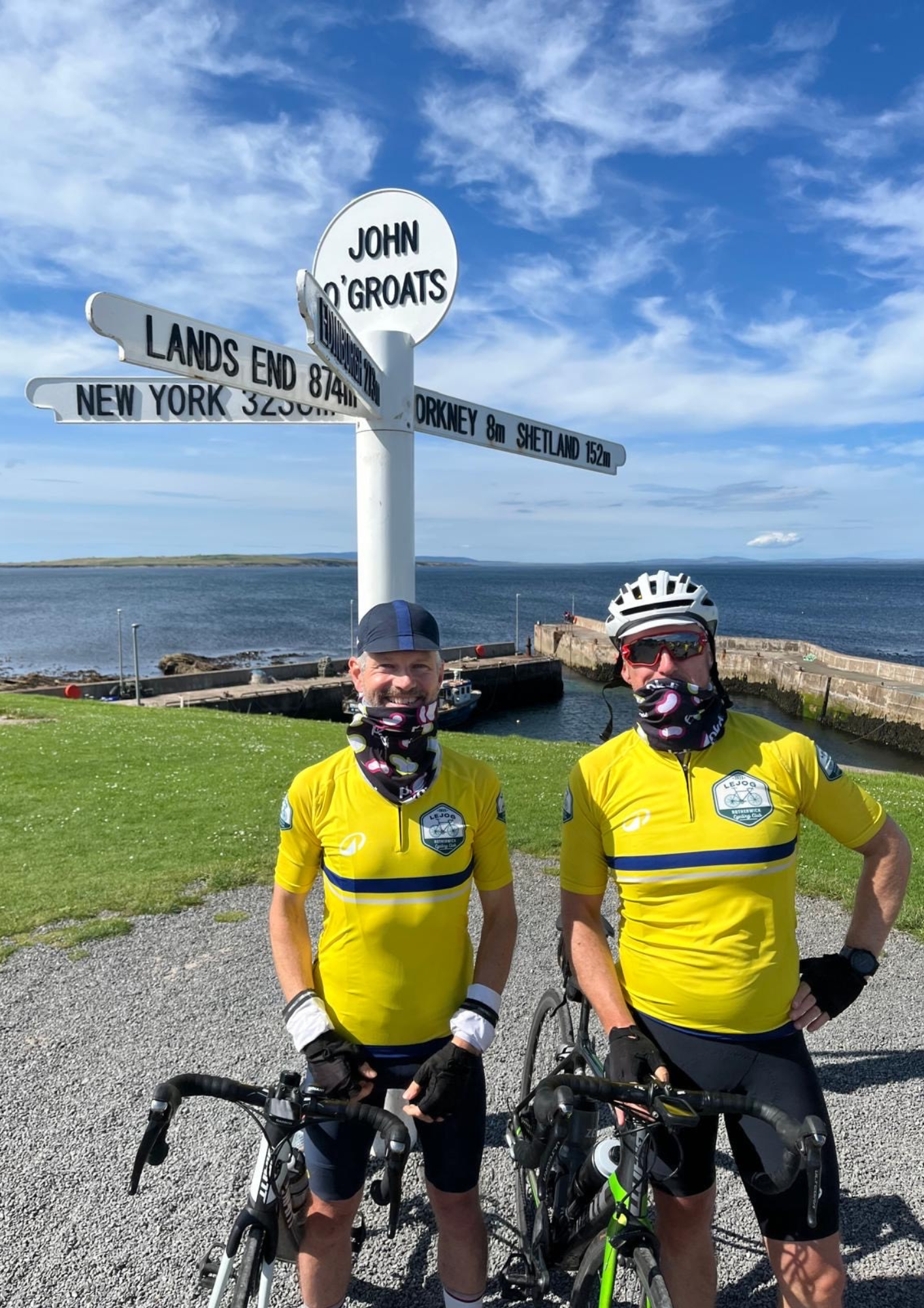 Mike & Rich Lejog
