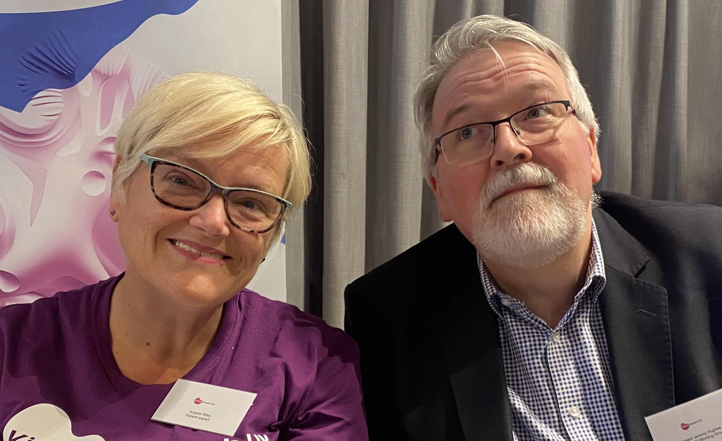 Angela Riley and Professor Jeremy Hughes