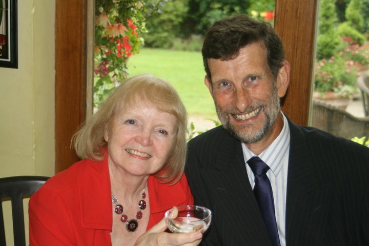 Martin and wife, Jo